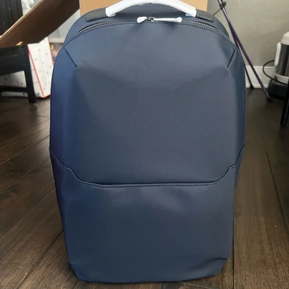 NWT Away Everywhere Zip Backpack - Navy - Picture 6 of 10